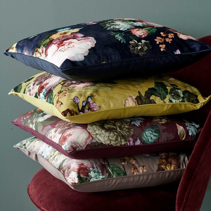 Bedlinnen collectie - nachtblauw kussen