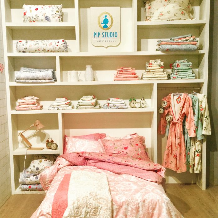 Bedlinnen collectie - roze bloemen