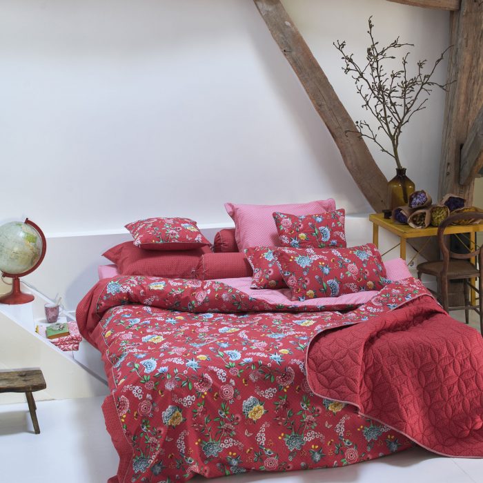 Bedlinnen collectie - rood dekbedovertrek